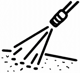 Pressure washing icon